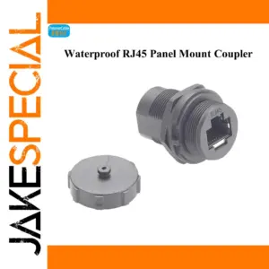 Waterproof Shielded RJ45 Panel Mount Coupler