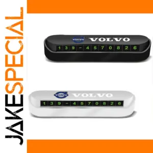 Customizable Parking Contact Number Plate for Vehicles