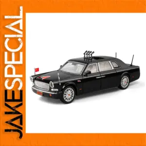 1/24 Black Vintage Car Model with Sound