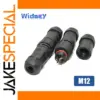 IP68 M12 Waterproof Connector for Outdoor Use
