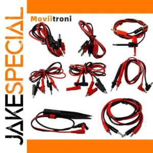 Multimeter Test Leads Set with 4mm Banana Plugs