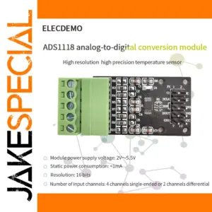 ADS1118 16-bit Precision ADC Module for Sensors