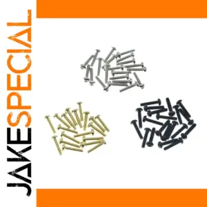 Stainless Steel Guitar Switch Screws Set