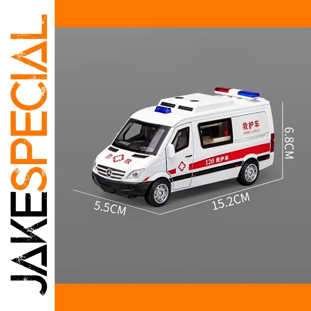 1/32 Scale Diecast Ambulance Model 1 1/32 Scale Diecast Ambulance Model