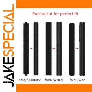 Samsung Galaxy Z Fold 2/3/4 Carbon Fiber Side Sticker