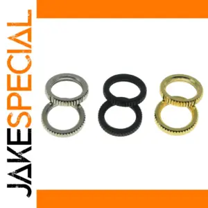 KAISH 3-Way Switchcraft Nut Set for Gibson Les Paul