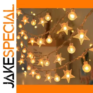 LED Fairy String Lights with Shapes