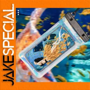 Iridescent Waterproof Phone Pouch for Smartphones