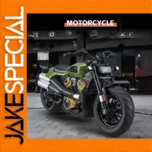 Vibrant Green 1:12 Sportster S Diecast Model