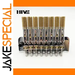 High-End Headless Guitar Bridge for 7/8-String Guitars