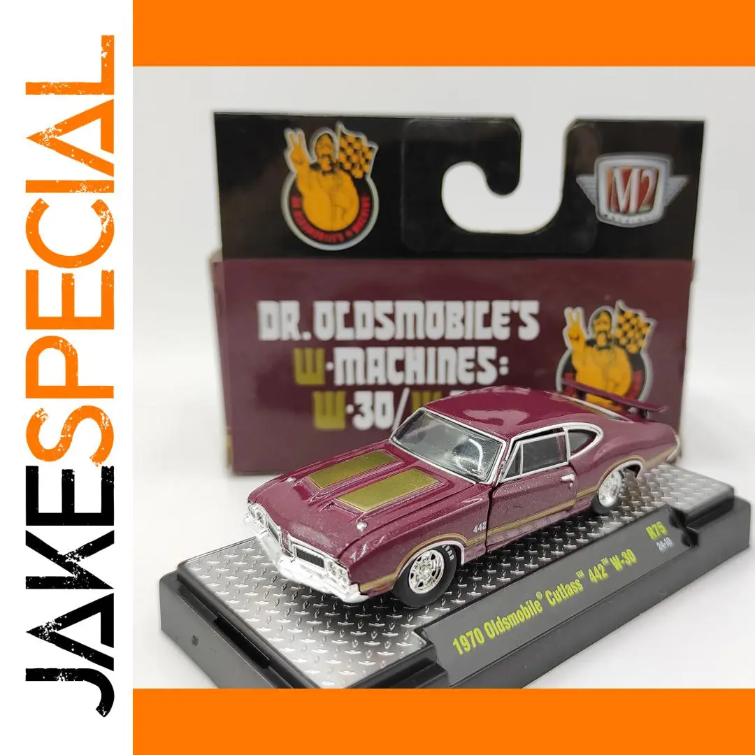 Vintage 1:64 Oldsmobile Cutlass 442 W-30 Diecast 1 Vintage 1:64 Oldsmobile Cutlass 442 W-30 Diecast