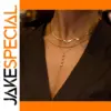 Elegant Gold Stainless Steel Necklace for Women