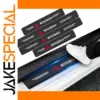 Mitsubishi Carbon Fiber Door Sill Stickers