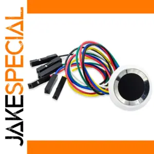 Round Capacitive Fingerprint Sensor Module for Embedded Projects