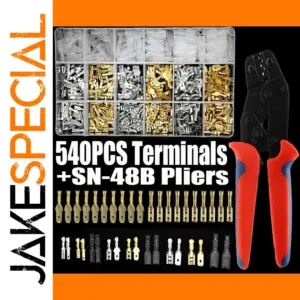 Electrical Connector Kit with 540 Copper Terminals