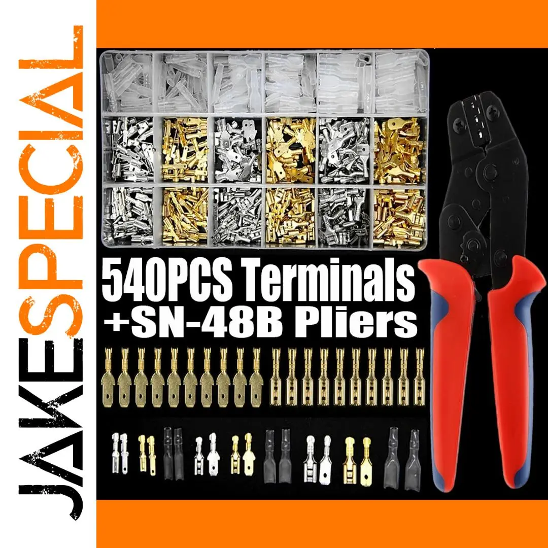 Electrical Connector Kit with 540 Copper Terminals 1 Electrical Connector Kit with 540 Copper Terminals