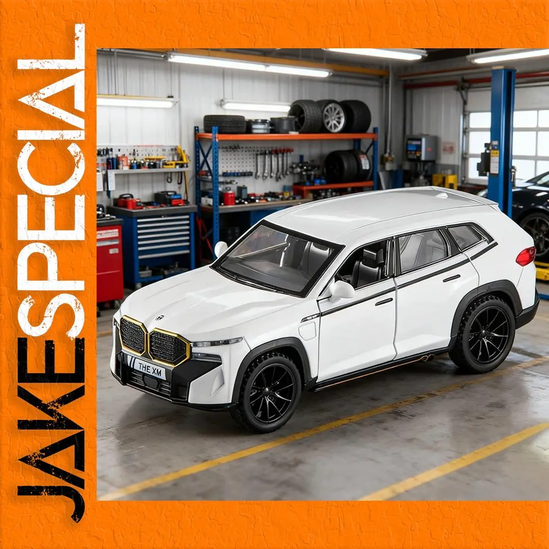 1:32 Alloy Diecast SUV Model in White 1 1:32 Alloy Diecast SUV Model in White