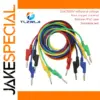 Dual 4MM Banana Plug Test Leads 1M, 5 Colors