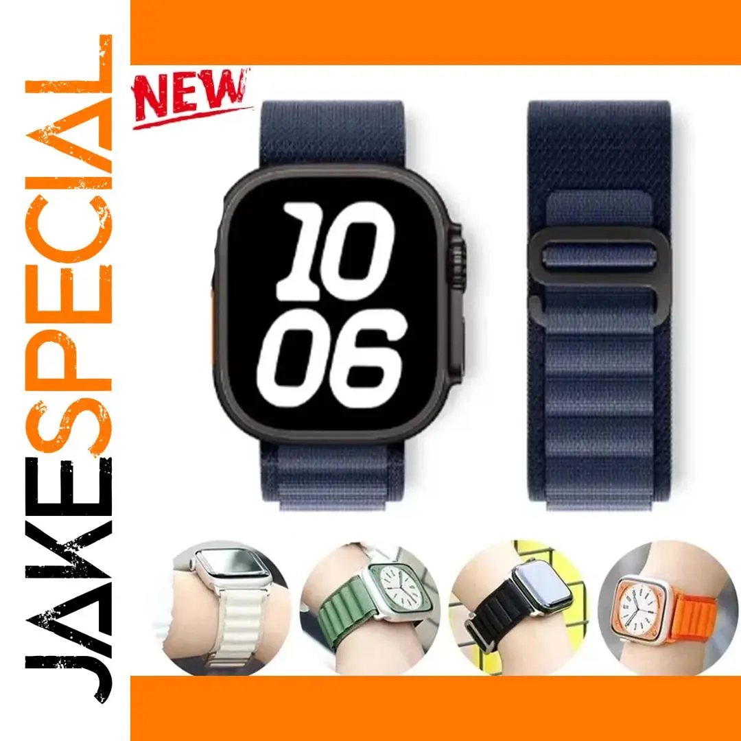 Alpine Nylon Watch Strap for Apple Watch 38-49mm 1 Alpine Nylon Watch Strap for Apple Watch 38-49mm