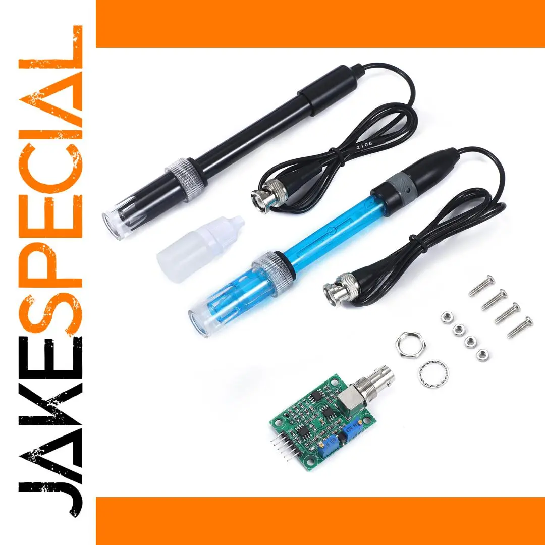 Liquid pH Sensor Module 0-14 for Industrial & Lab 1 Liquid pH Sensor Module 0-14 for Industrial & Lab