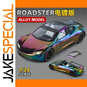 1:24 Iridescent Die-Cast Sports Car Model