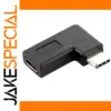 USB-C 90-Degree Side Bend Adapter for MacBook DELL