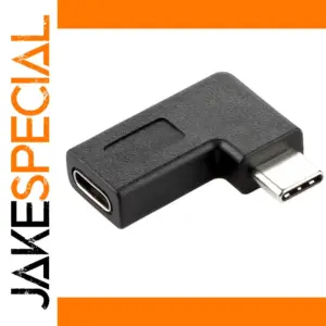USB-C 90-Degree Side Bend Adapter for MacBook DELL