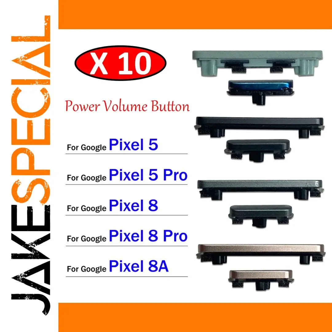 Google Pixel Replacement Side Buttons Set 1 Google Pixel Replacement Side Buttons Set