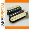 Zebra Alnico 5 Humbucker Pickup Set for Electric Guitar
