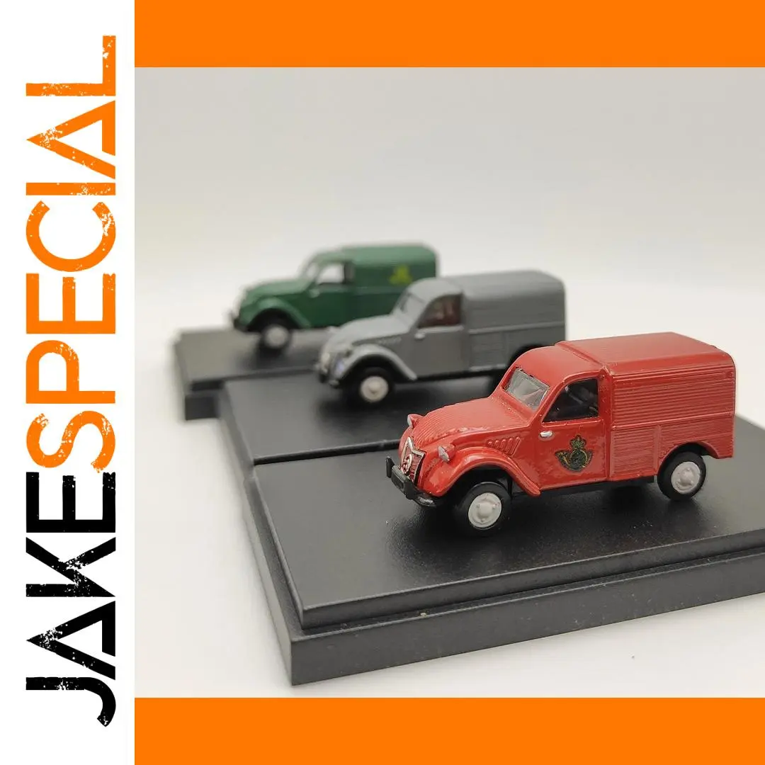 Vintage CITROEN Freight Car Resin Model 4cm Static Collectible 1 Vintage CITROEN Freight Car Resin Model 4cm Static Collectible