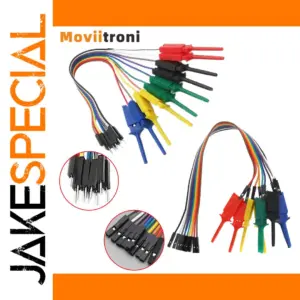 Colorful Logic Analyzer Test Clips Set