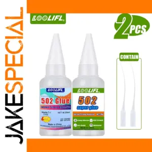 Universal 20ml Waterproof Super Glue with Precision Tip
