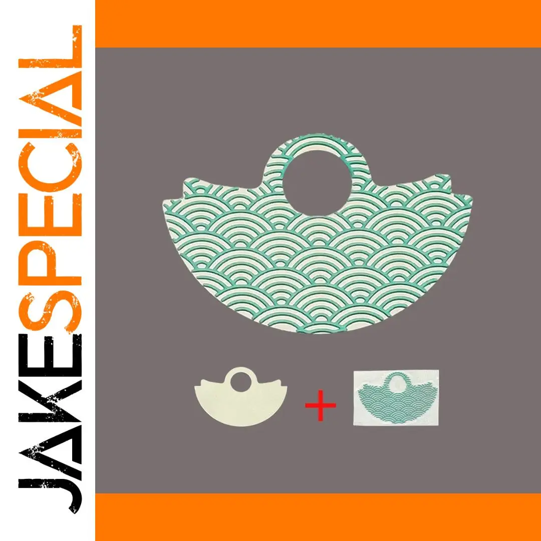 NH35/36/38 Stainless Steel Wave Pattern Watch Movement Patch 1 NH35/36/38 Stainless Steel Wave Pattern Watch Movement Patch