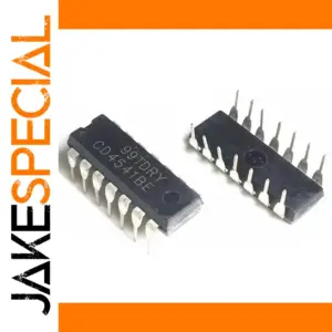 Set of 10 CD4541BE Programmable Oscillator ICs