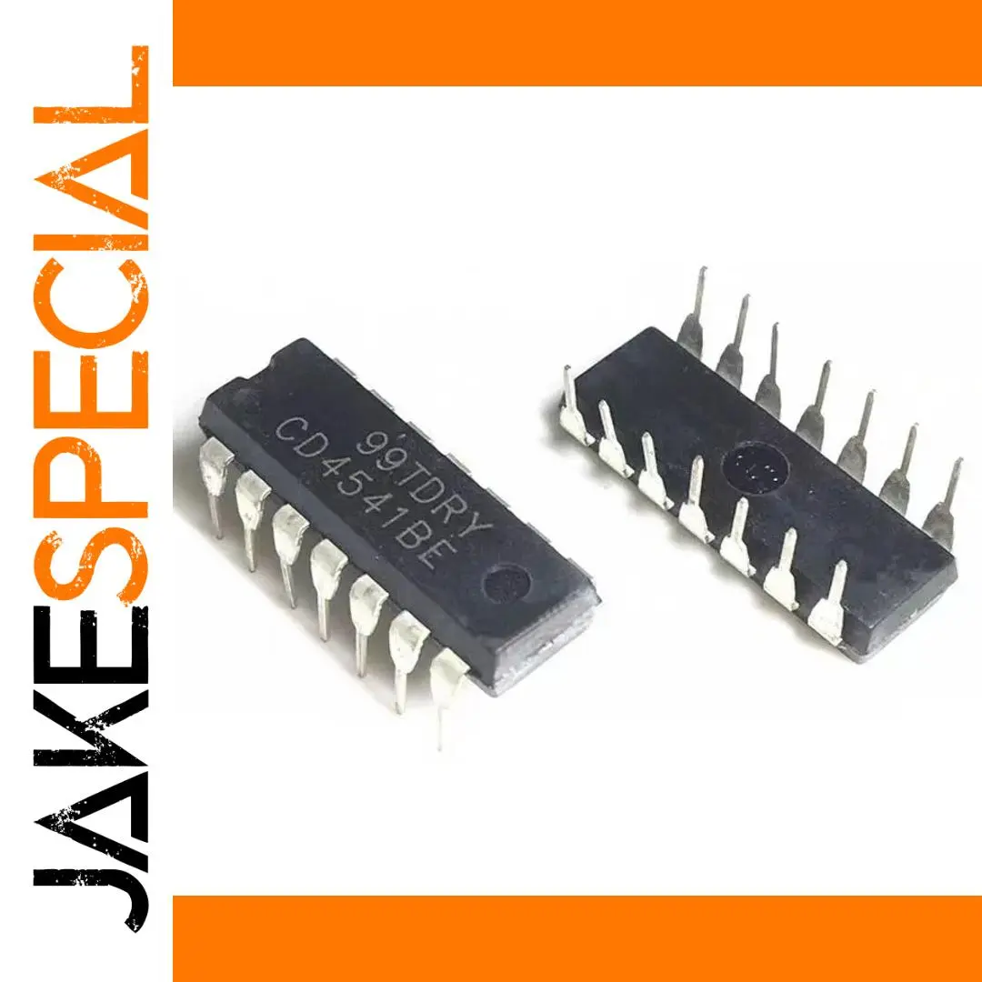Set of 10 CD4541BE Programmable Oscillator ICs 1 Set of 10 CD4541BE Programmable Oscillator ICs
