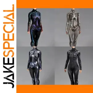 1/6 Scale Female Skeletal Jumpsuit in Vibrant Colors