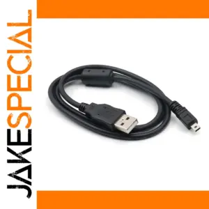 USB to Mini 8P Data Cable for Cameras and Phones