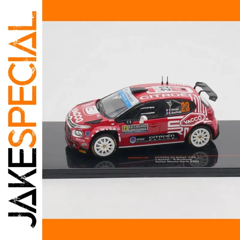 The Citroen C3 WRC 2022 Diecast Model: A Collector's Dream 1 2e898d6ad588406e87d79a77 product image