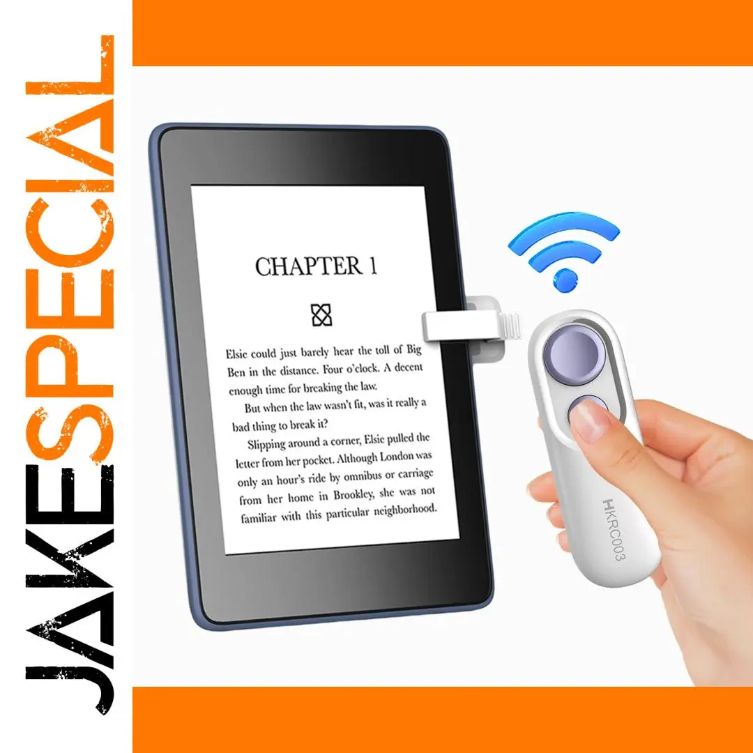 Wireless Remote Page Turner for Kindle and Tablets 1 Wireless Remote Page Turner for Kindle and Tablets