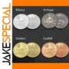 Vintage Copper Decision Coin 38mm with Four Finishes