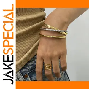 Stainless Steel Bracelet Set for Women