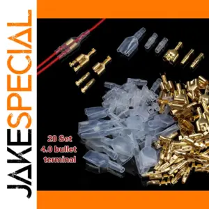4.0mm Bullet Terminal Connector Set for Vehicles