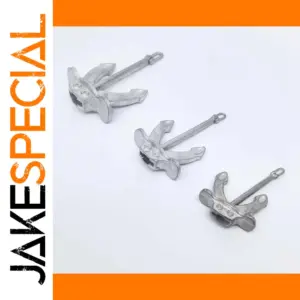 Realistic Zinc Alloy RC Boat Anchor Set