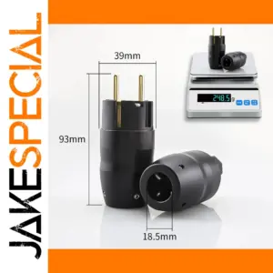 High-End IEC and Schuko Power Connector Set
