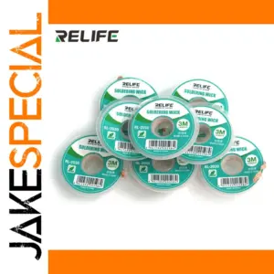 RELIFE 10-Piece 2mm x 3M PCB Desoldering Wick Set