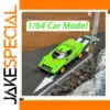 Vibrant 1/64 Green Diecast Race Car