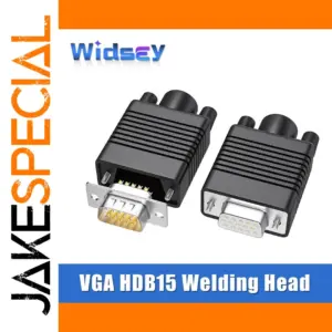 VGA HDB15 Male/Female Welding Head 15-Pin Connector