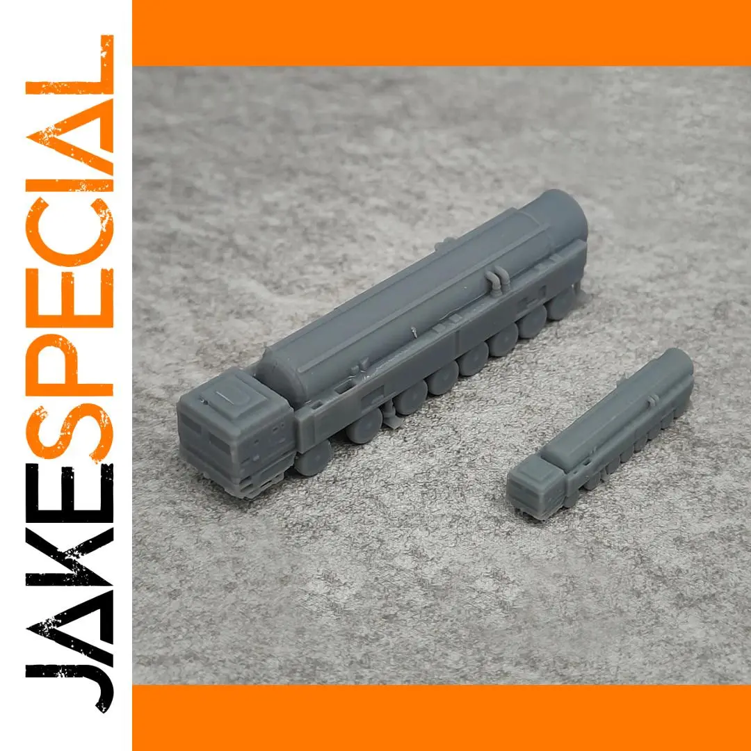 DF-31AG Resin Missile Model Set - 1/700 & 1/350 1 DF-31AG Resin Missile Model Set - 1/700 & 1/350