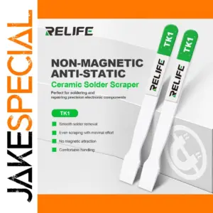RELIFE TK1 Ceramic Solder Scraper for Precision