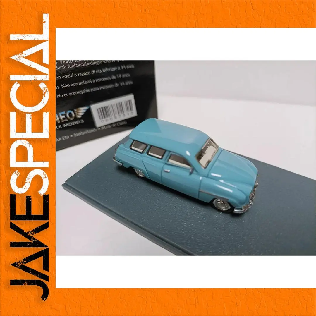 Vintage 1964 Saab 95 Wagon Resin Model 1:87 1 Vintage 1964 Saab 95 Wagon Resin Model 1:87